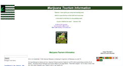 Desktop Screenshot of marijuana-tourism-information.com